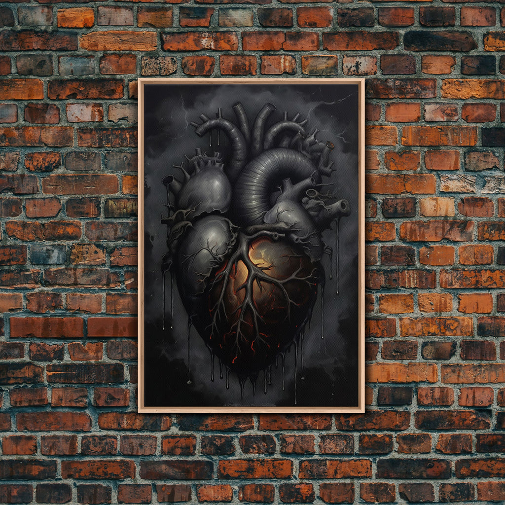 The Dark Heart Canvas Print