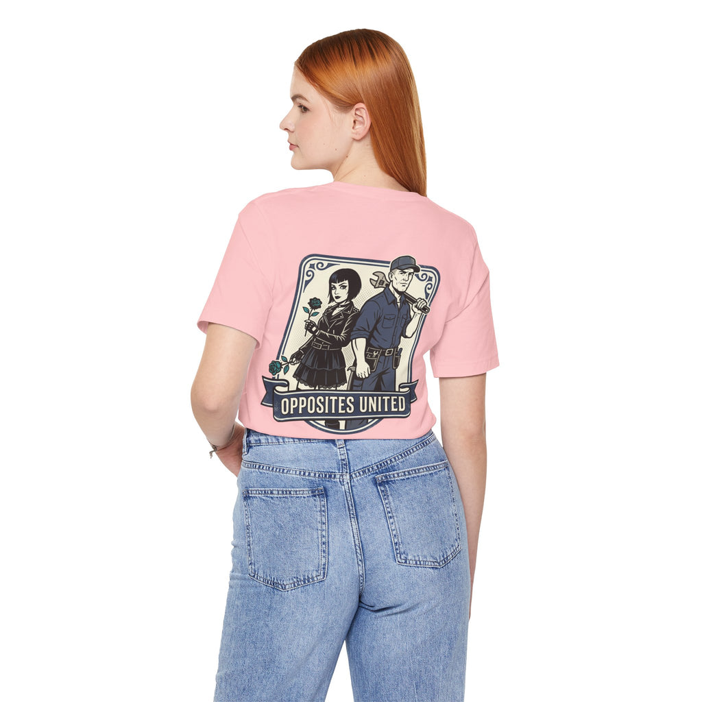 Opposites United Graphic Tee — Blue Collar Wife Life