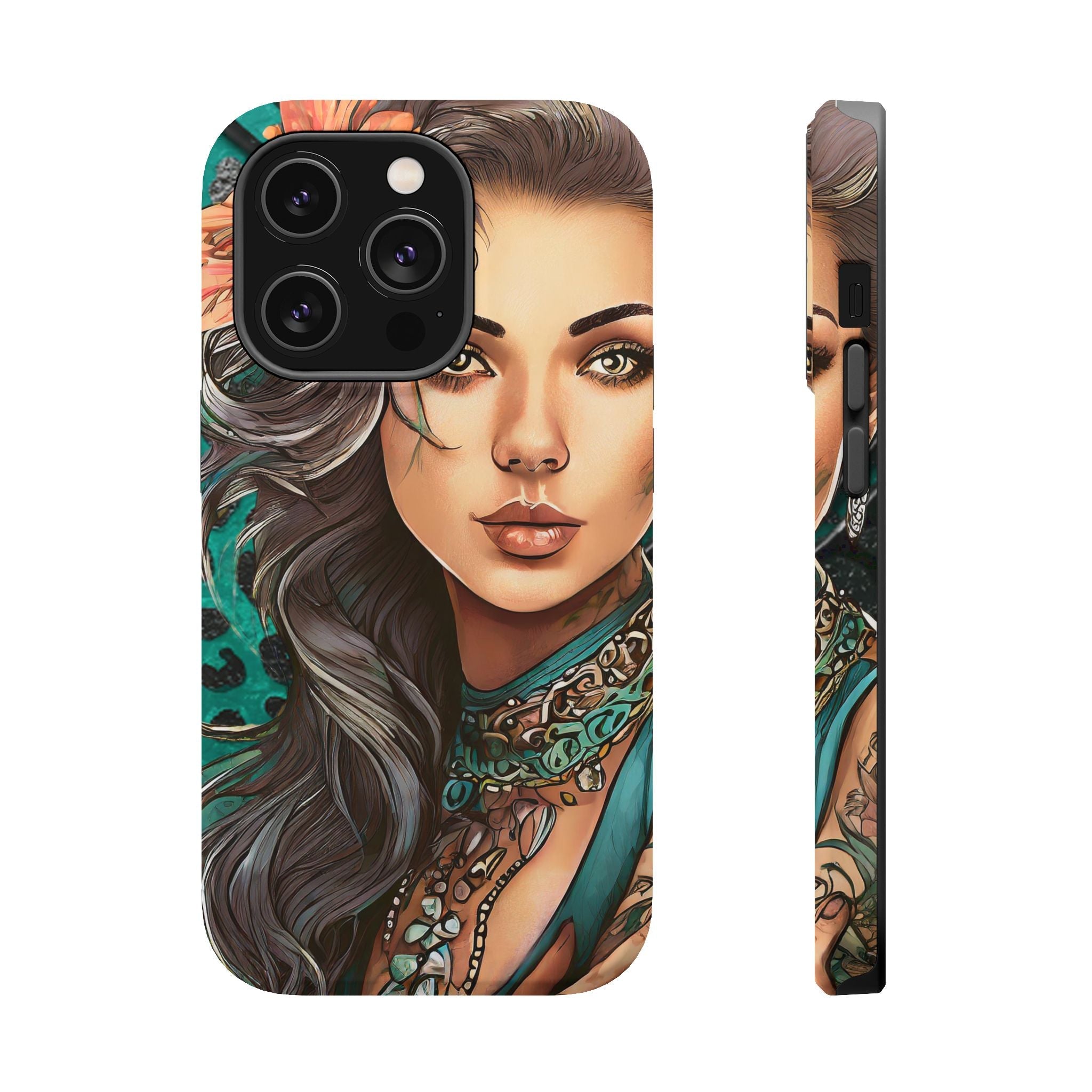 Dark Beauty Magnetic Tough Phone Case