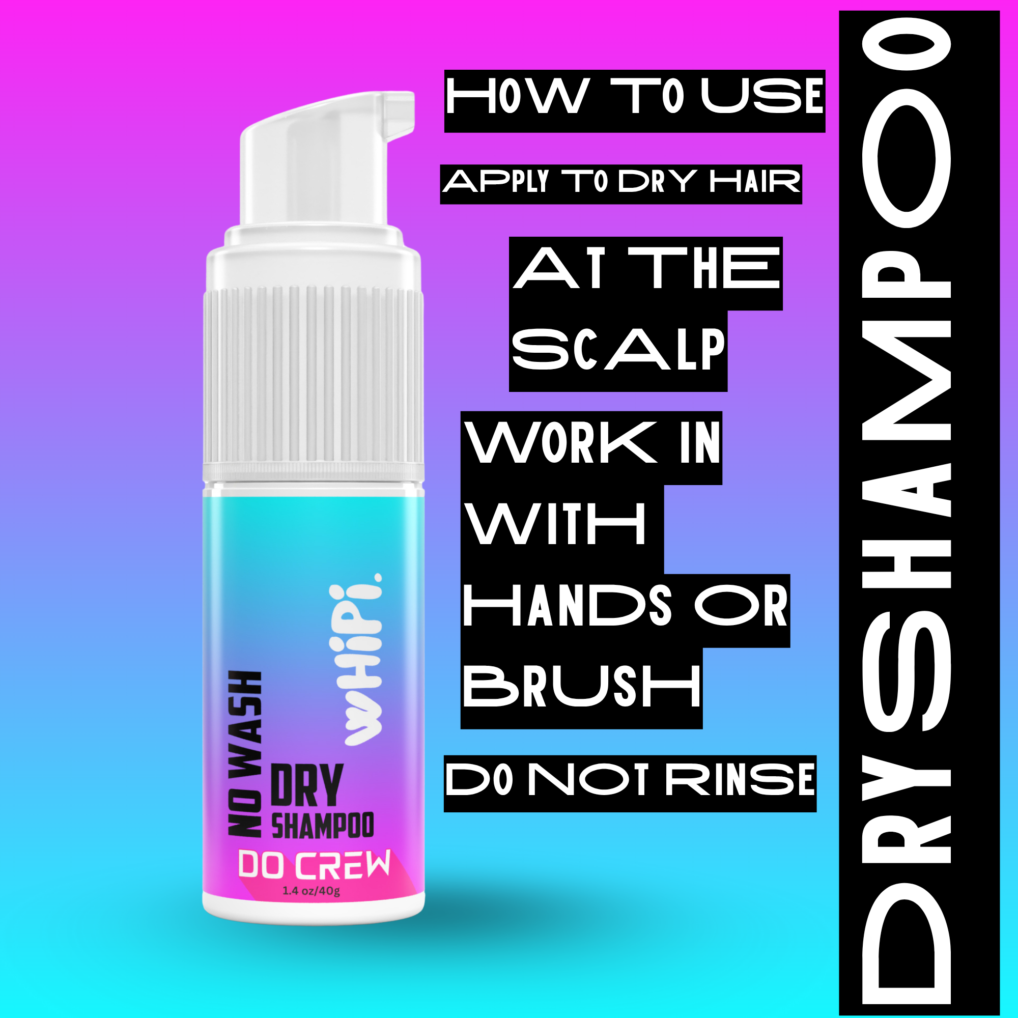 Do Crew No Wash Dry Shampoo Powder