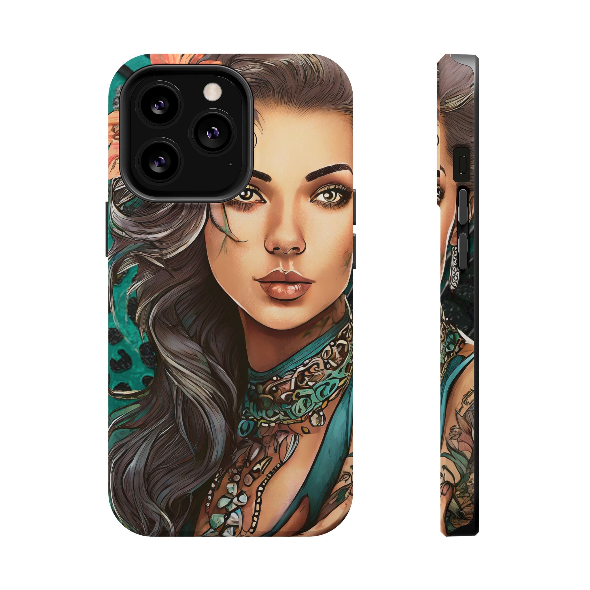 Dark Beauty Magnetic Tough Phone Case