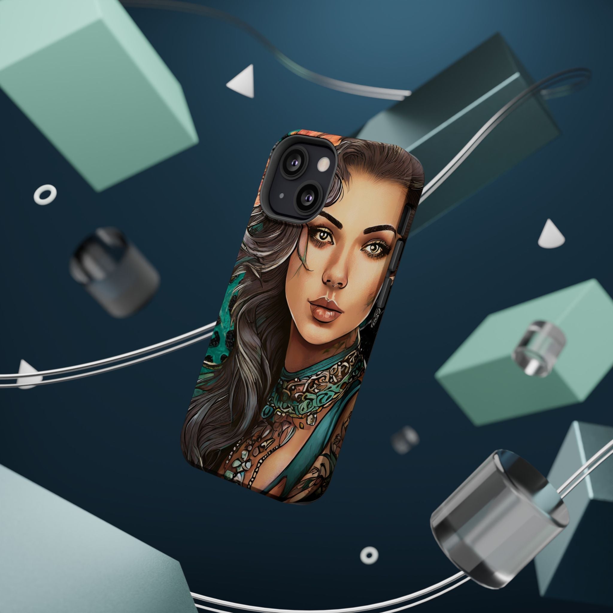 Dark Beauty Magnetic Tough Phone Case
