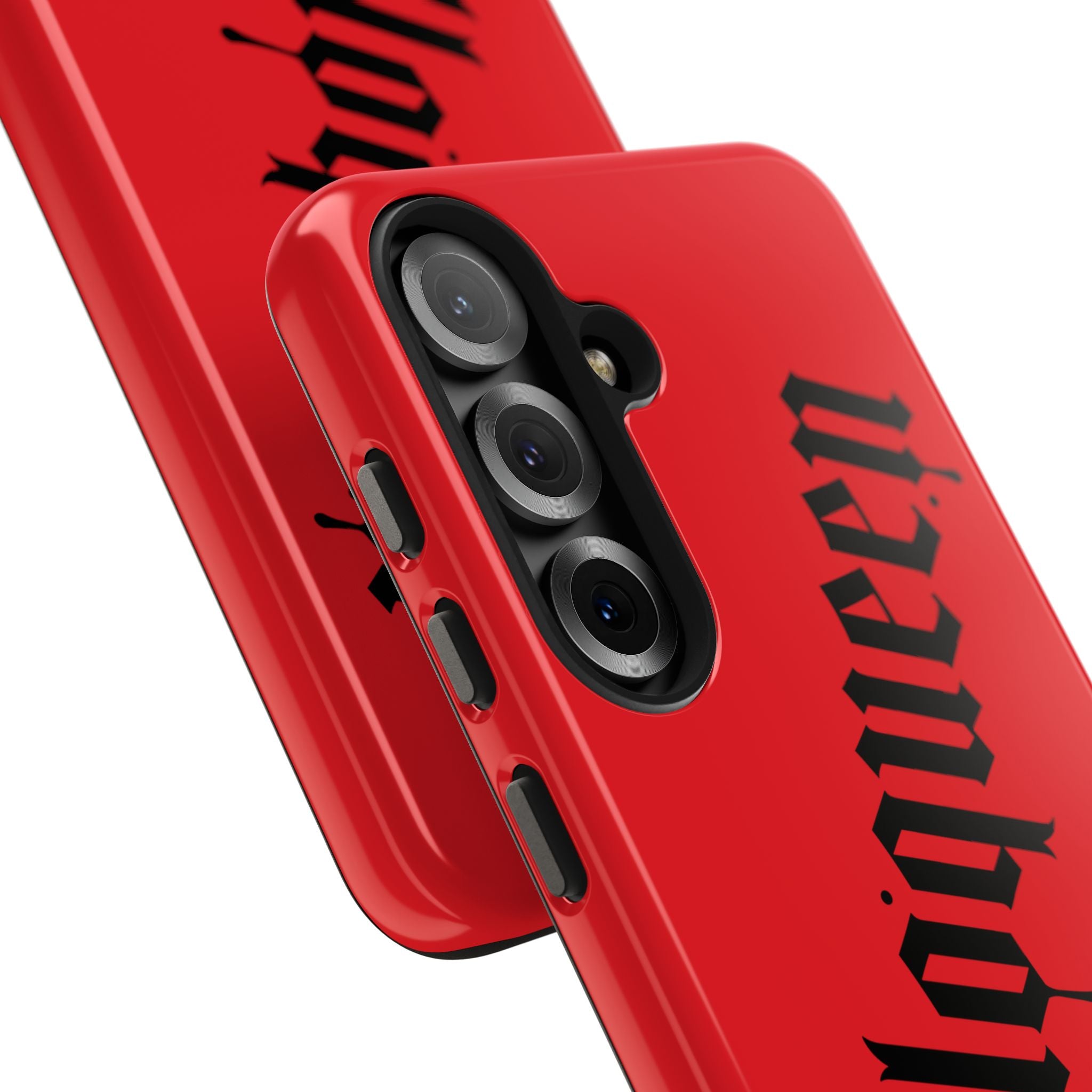 Halloqueen Gothic Red Phone Case — Samsung Galaxy S21–S25