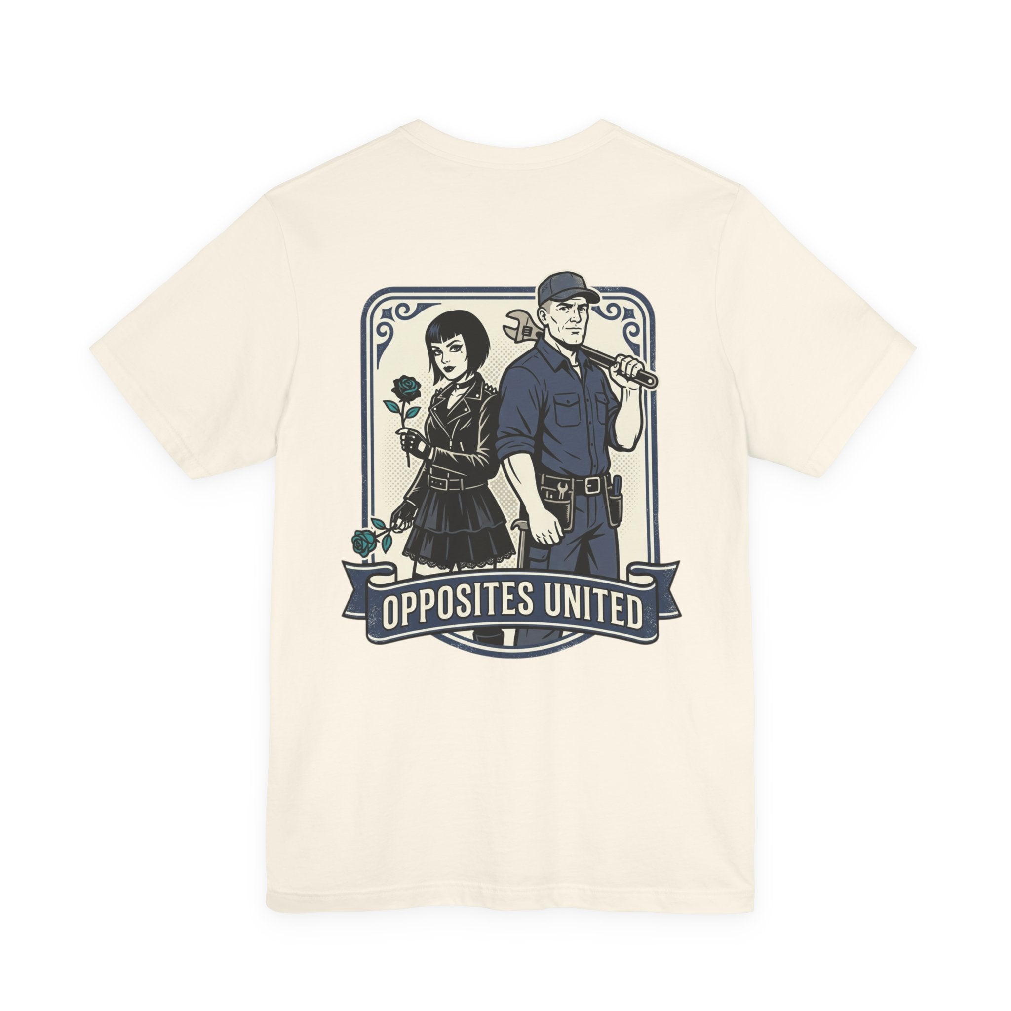 Opposites United Graphic Tee — Blue Collar Wife Life