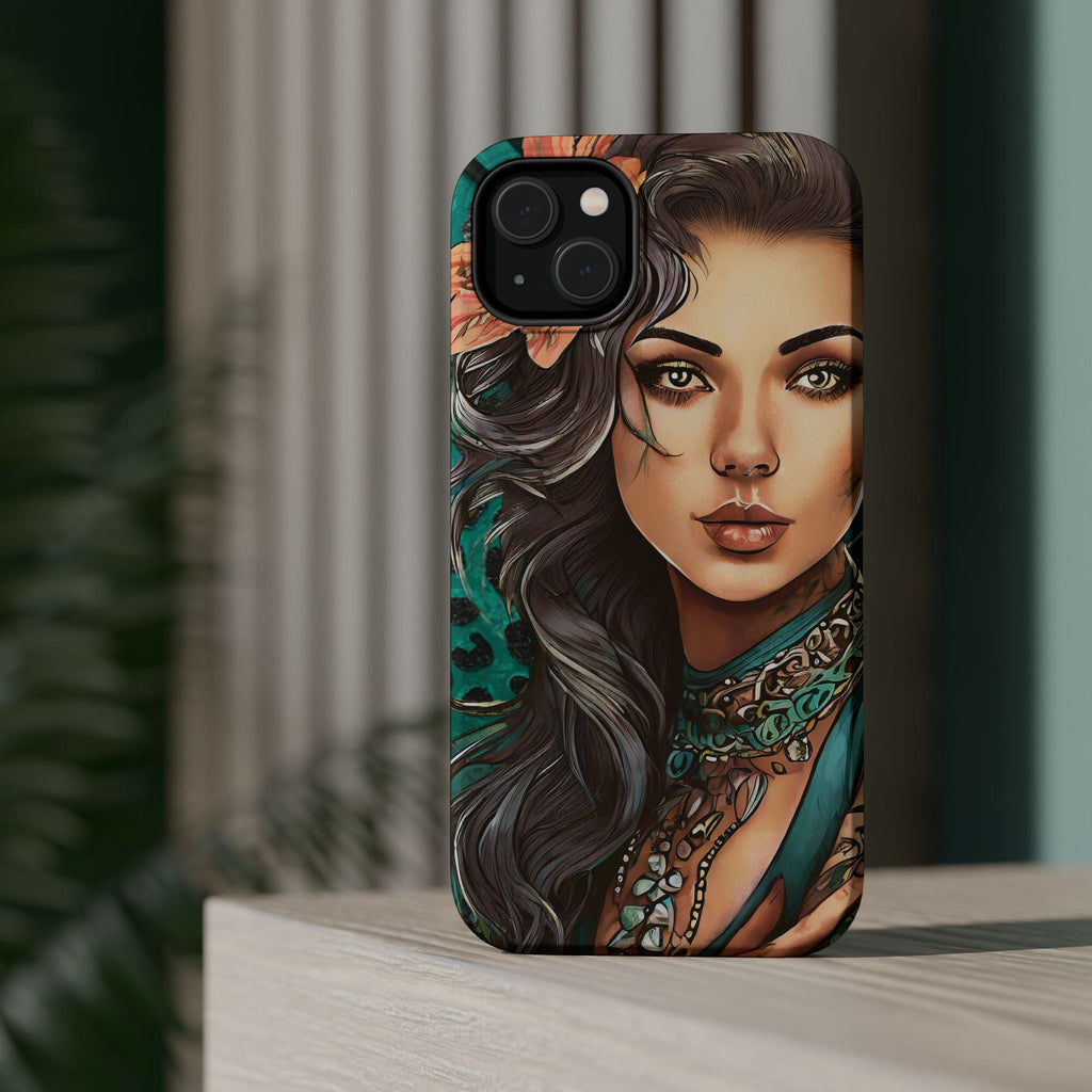 Dark Beauty Magnetic Tough Phone Case