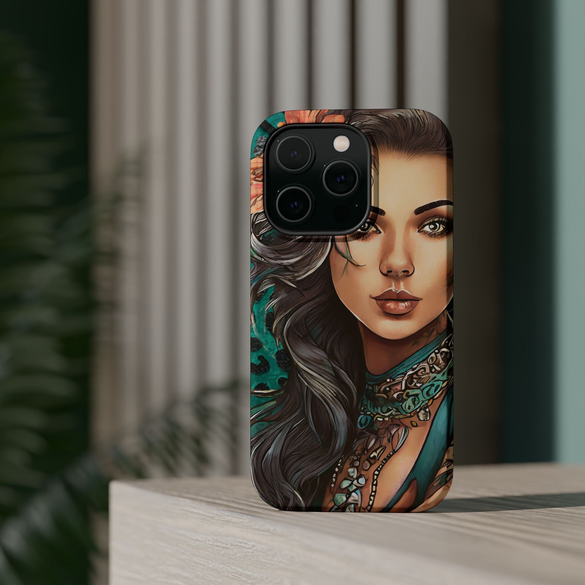 Dark Beauty Magnetic Tough Phone Case
