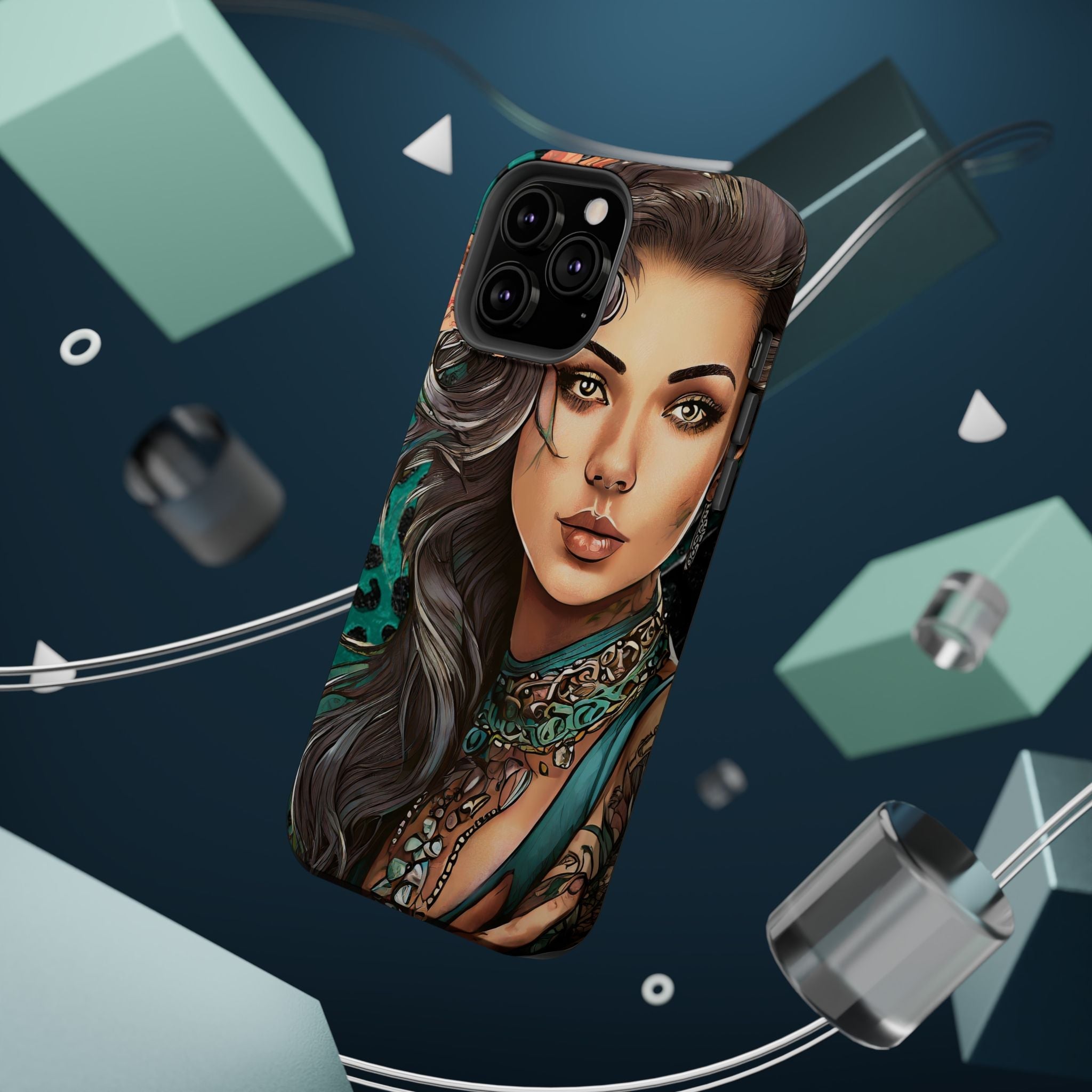 Dark Beauty Magnetic Tough Phone Case