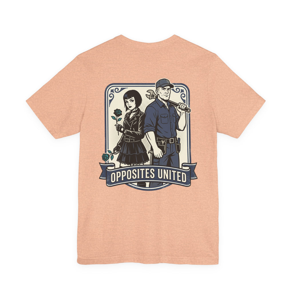 Opposites United Graphic Tee — Blue Collar Wife Life