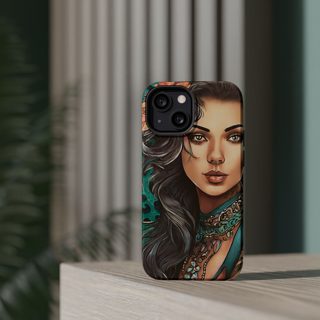 Dark Beauty Magnetic Tough Phone Case