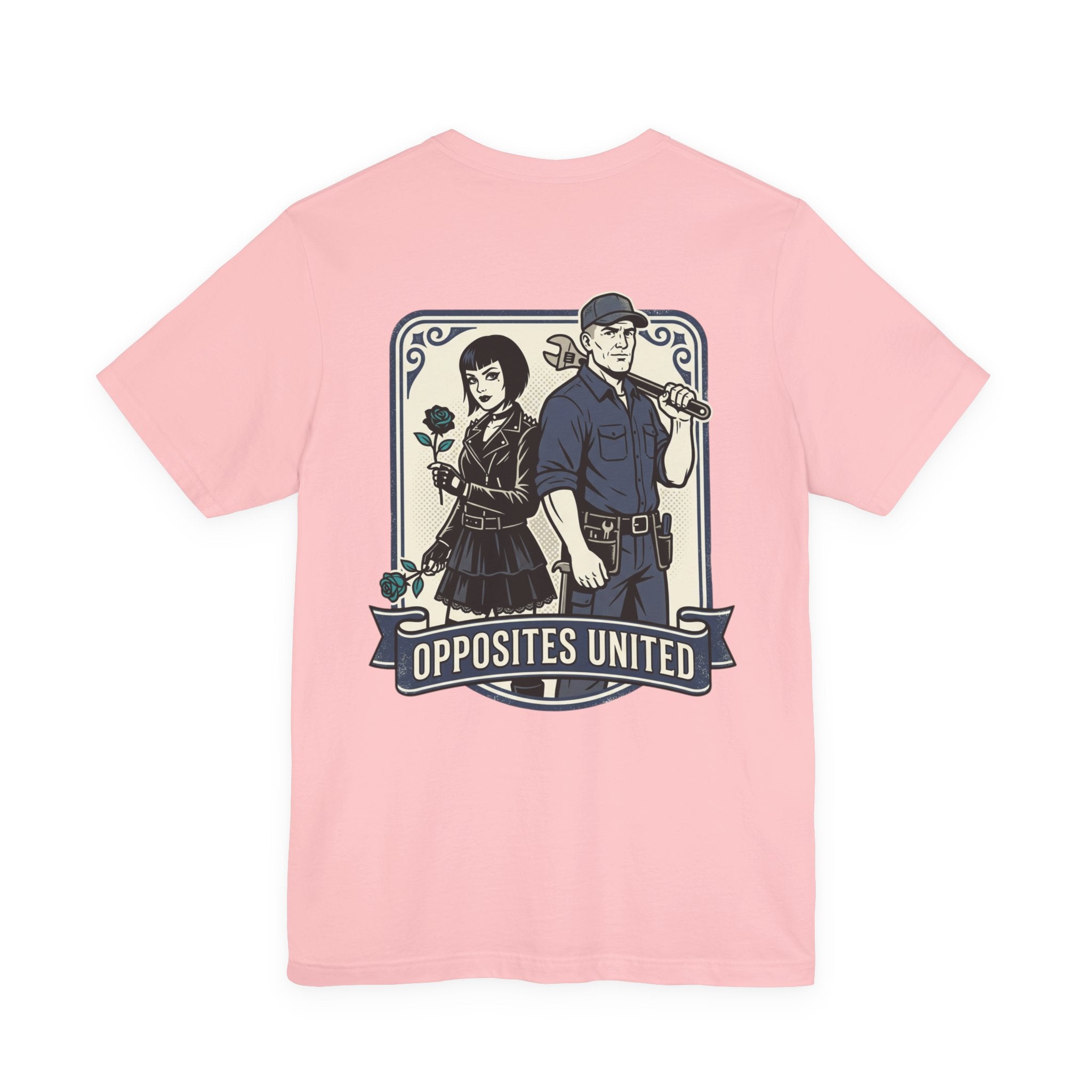 Opposites United Graphic Tee — Blue Collar Wife Life