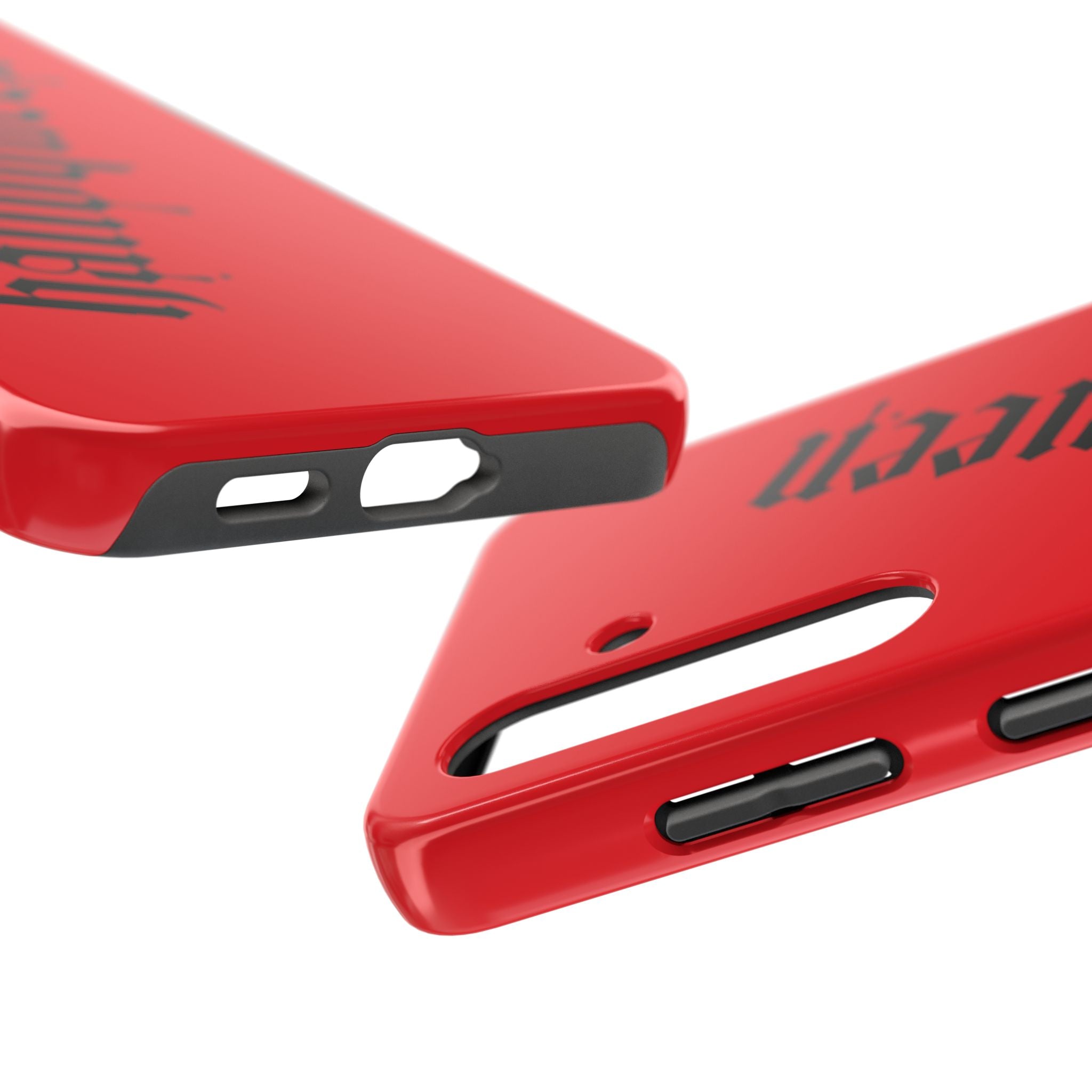 Halloqueen Gothic Red Phone Case — Samsung Galaxy S21–S25