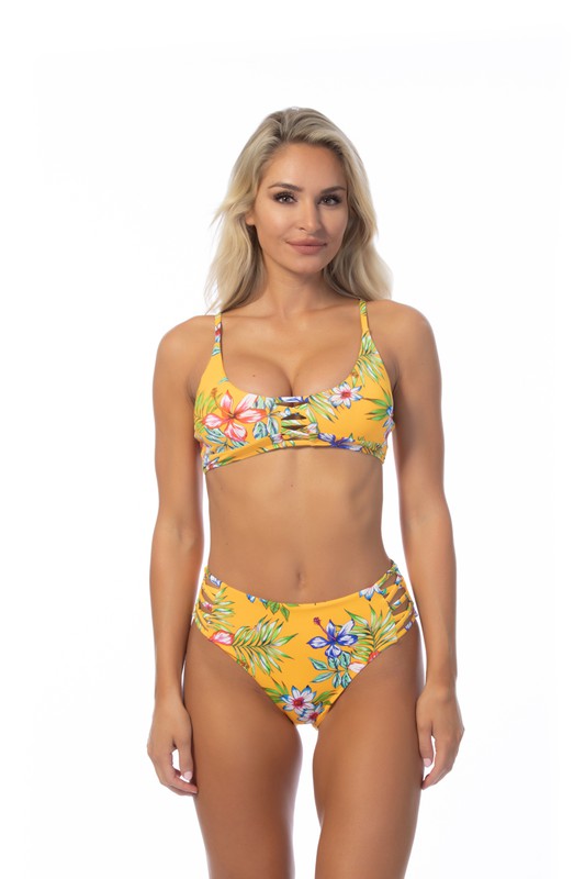 Tropic Tease High Waist Bikini Set