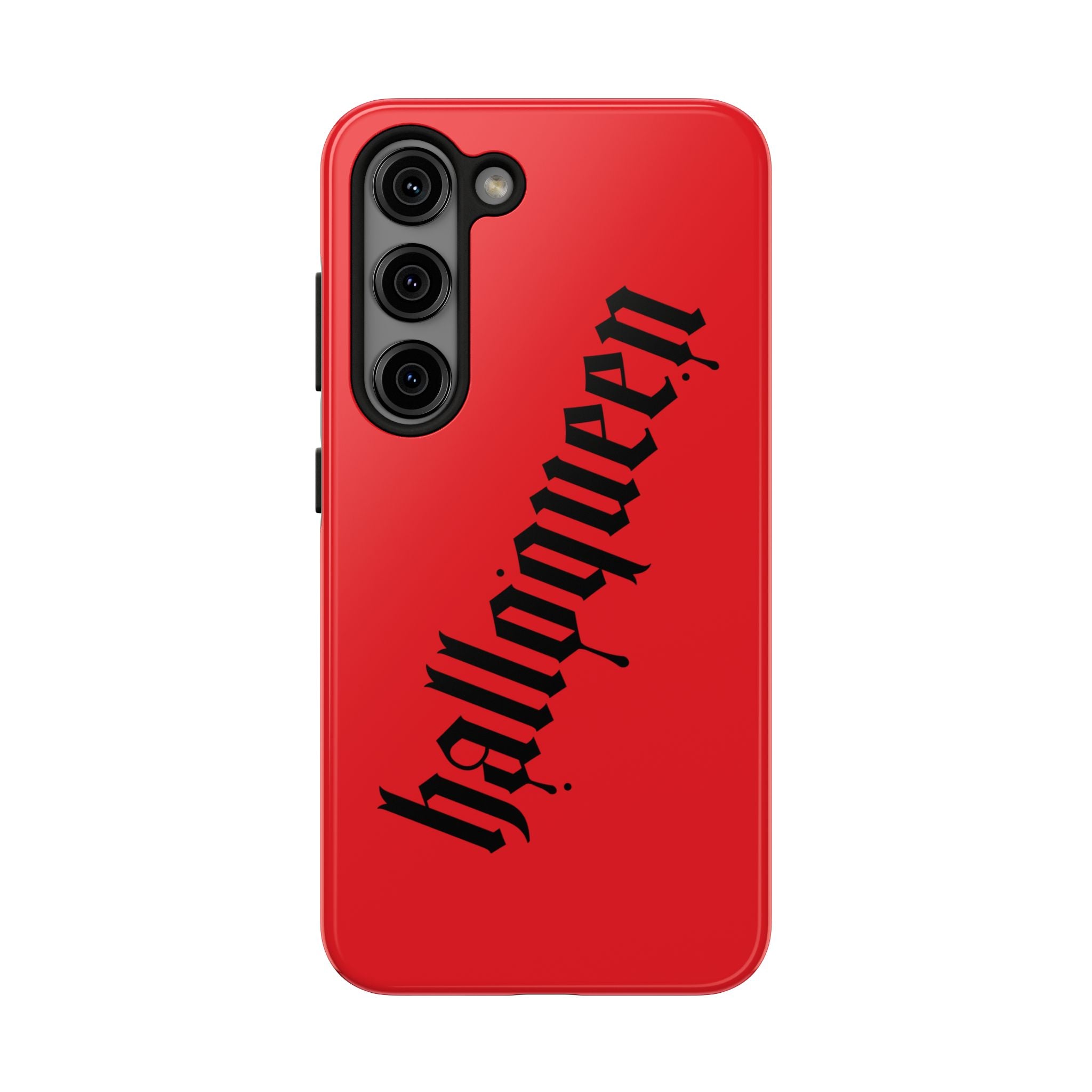 Halloqueen Gothic Red Phone Case — Samsung Galaxy S21–S25