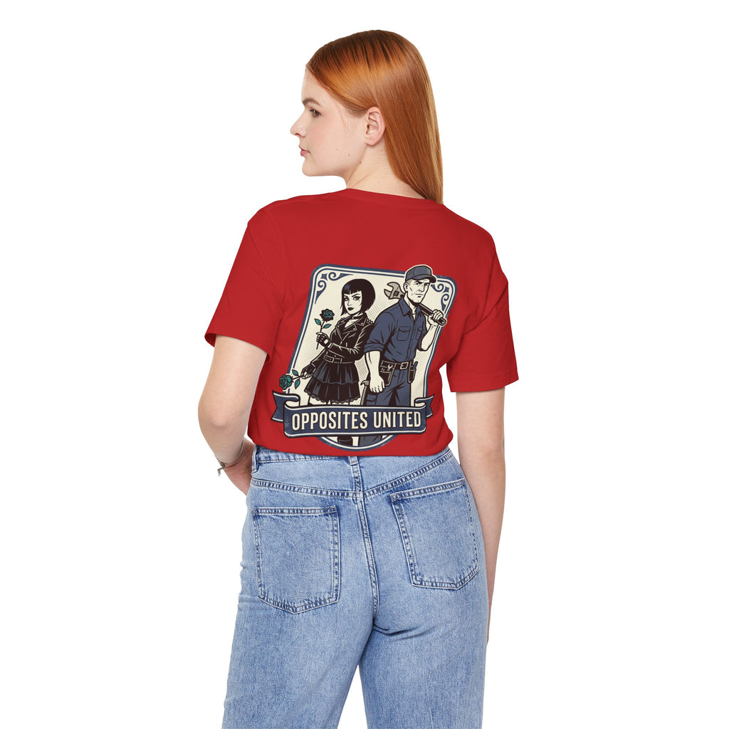 Opposites United Graphic Tee — Blue Collar Wife Life