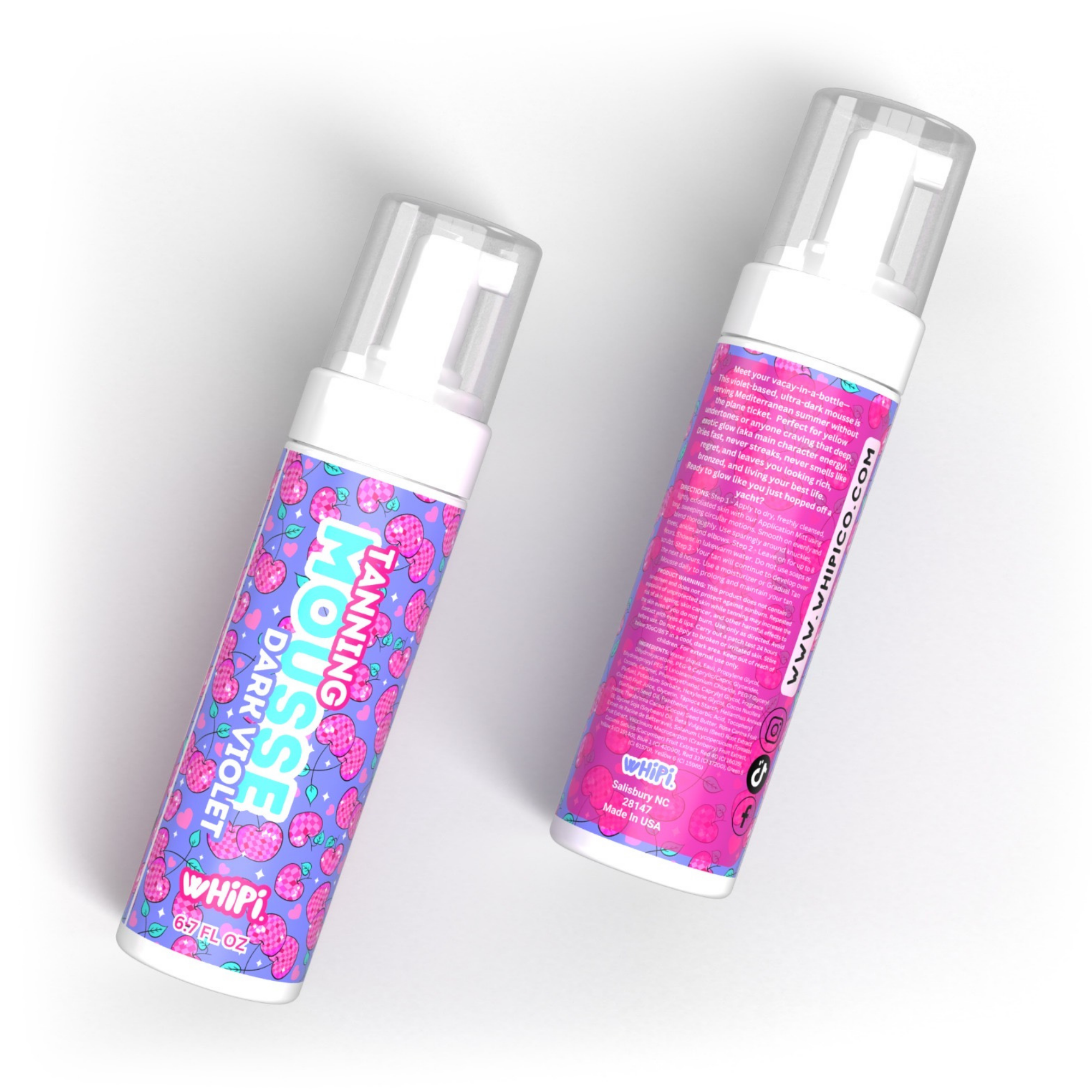 Cherry Picked Violet Dark Tanning Mousse