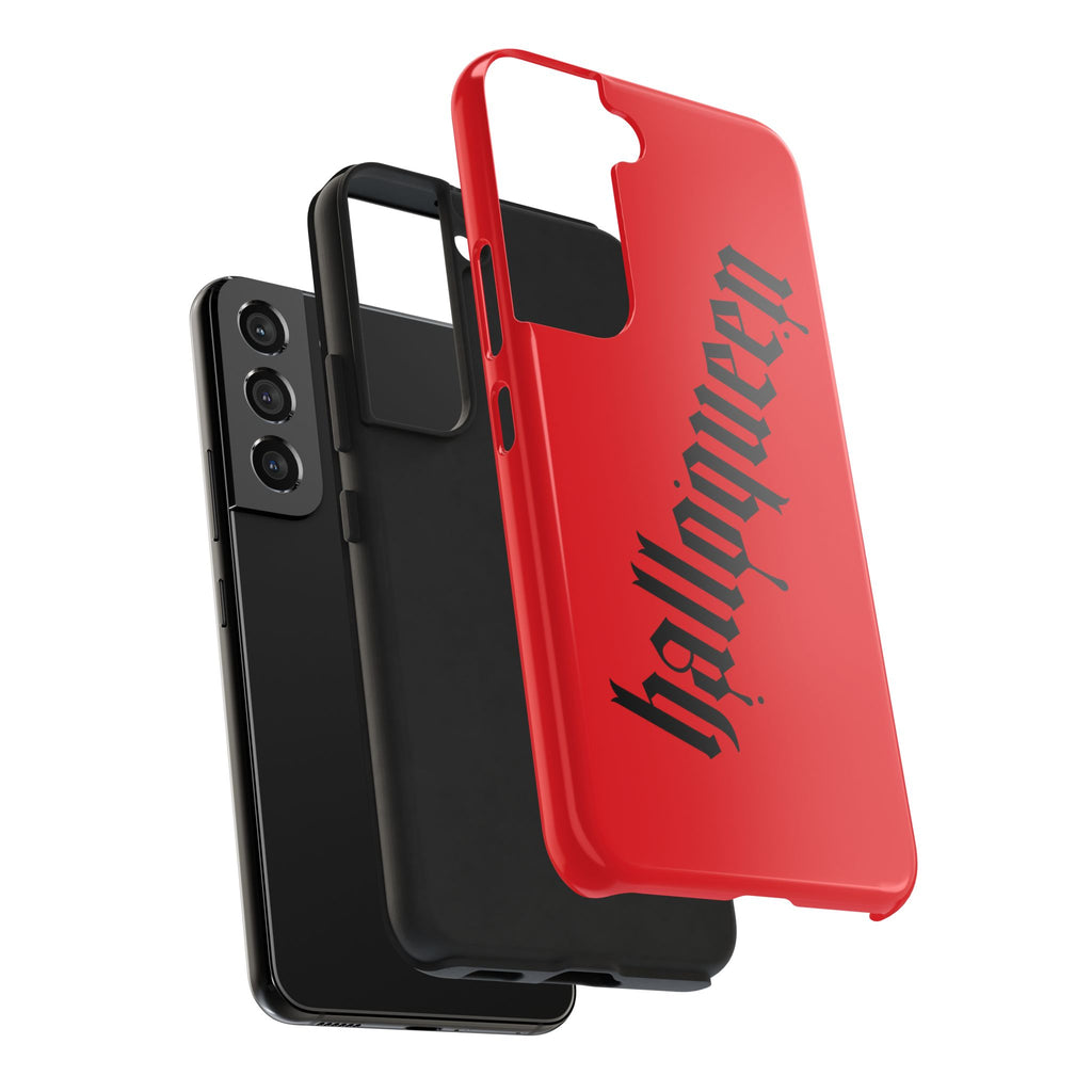 Halloqueen Gothic Red Phone Case — Samsung Galaxy S21–S25