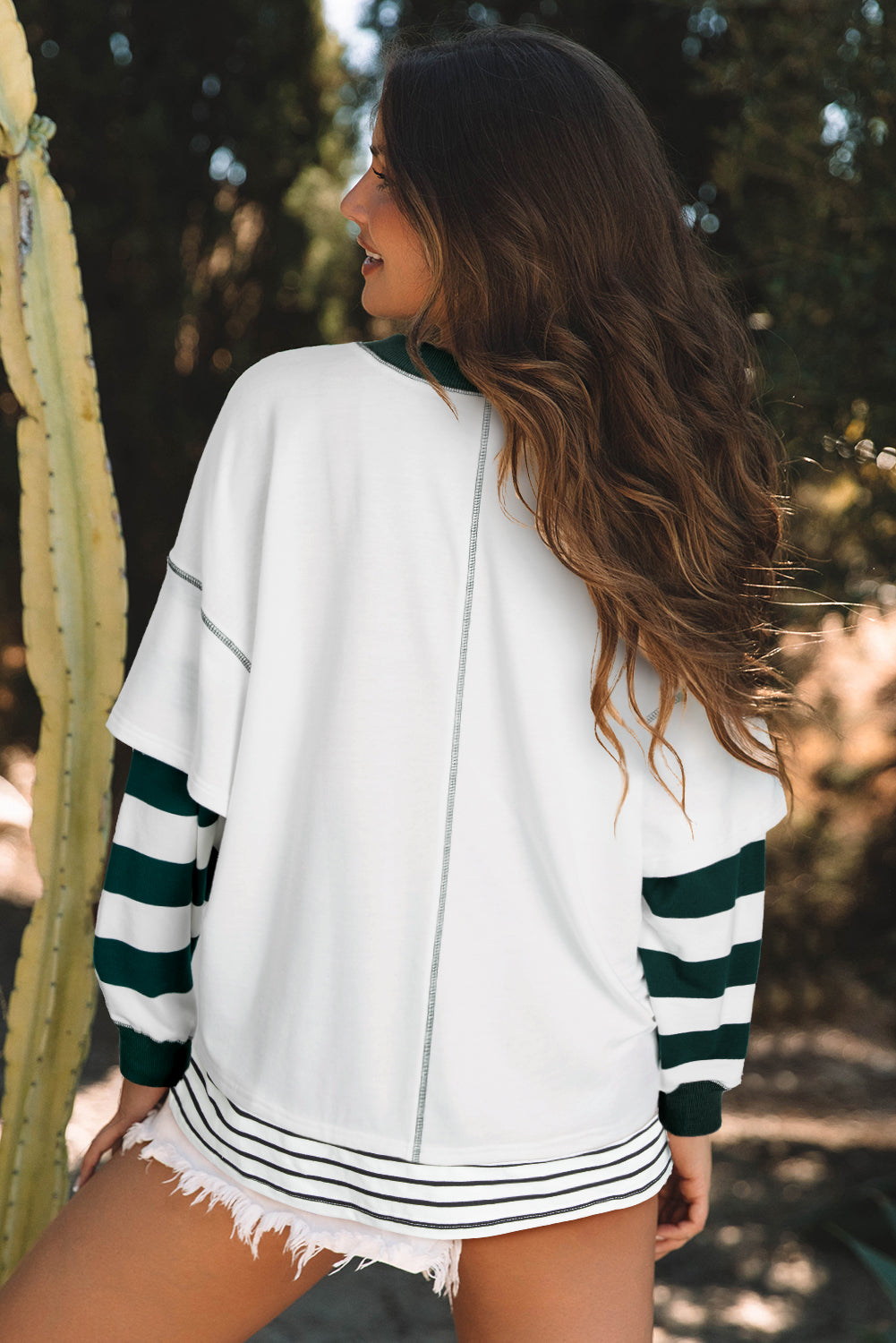 Janiyah Faux 2-Piece Sweatshirt