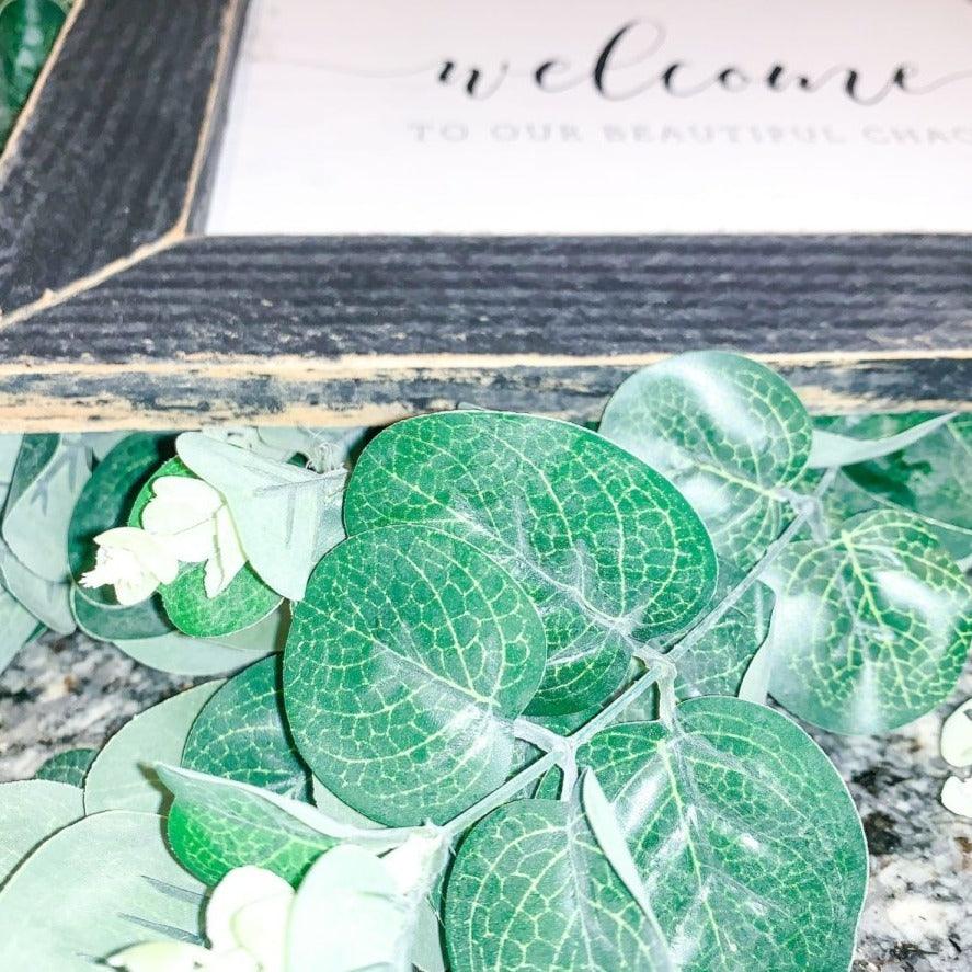 Welcome to Our Beautiful Chaos — Framed Wood Sign