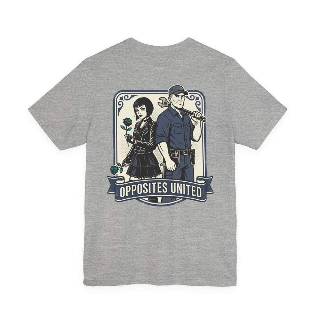Opposites United Graphic Tee — Blue Collar Wife Life