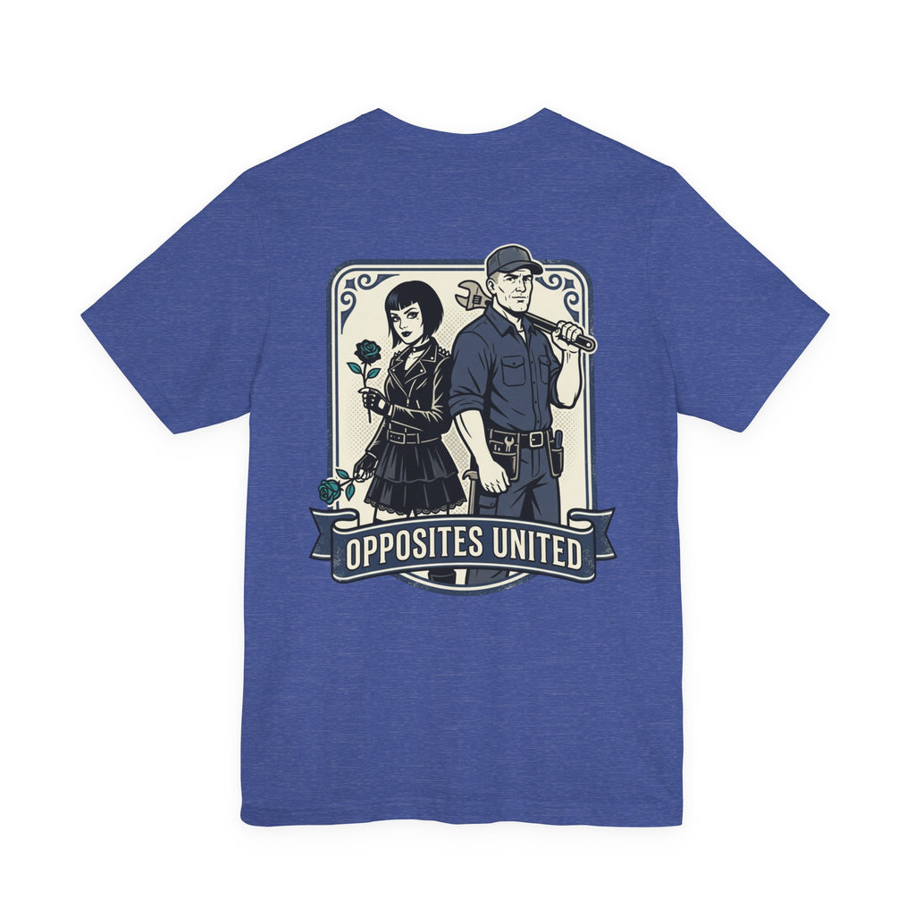 Opposites United Graphic Tee — Blue Collar Wife Life