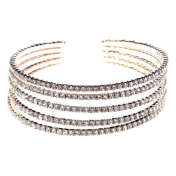 5 Row Split Spring Bracelet