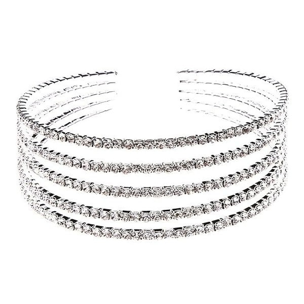 5 Row Split Spring Bracelet