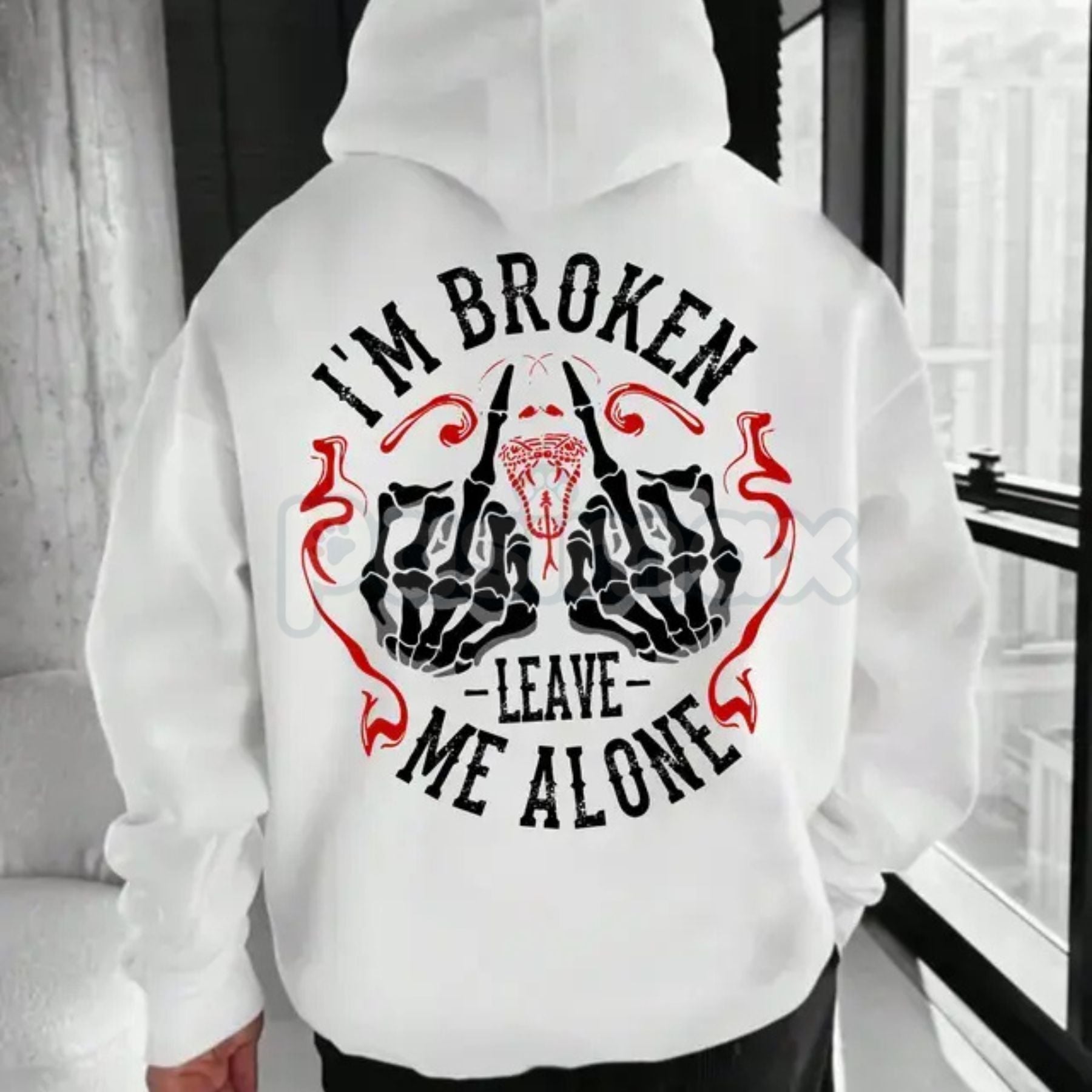 "I'm Broken Leave Me Alone" Hoodie