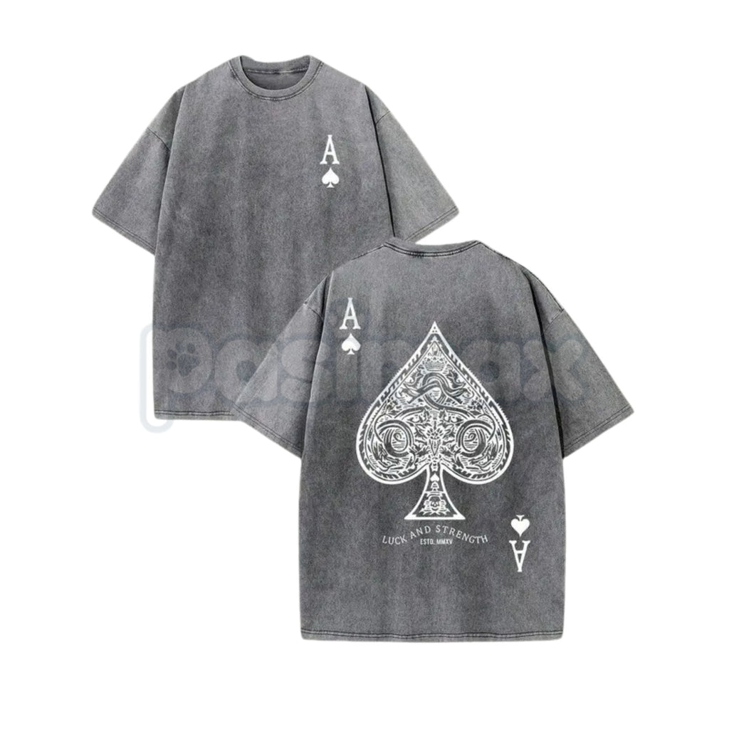 Luck & Strength Ace of Spades Tee