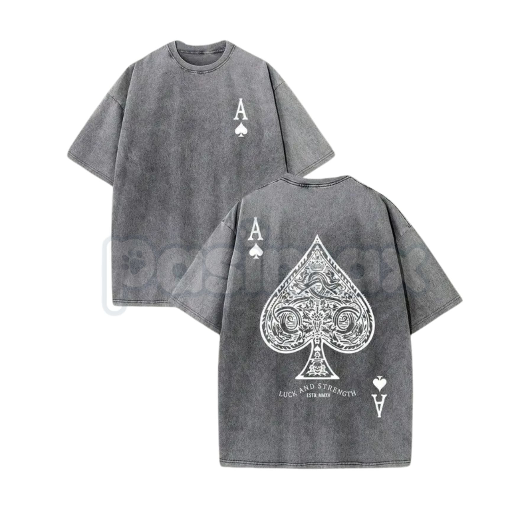 Luck & Strength Ace of Spades Tee