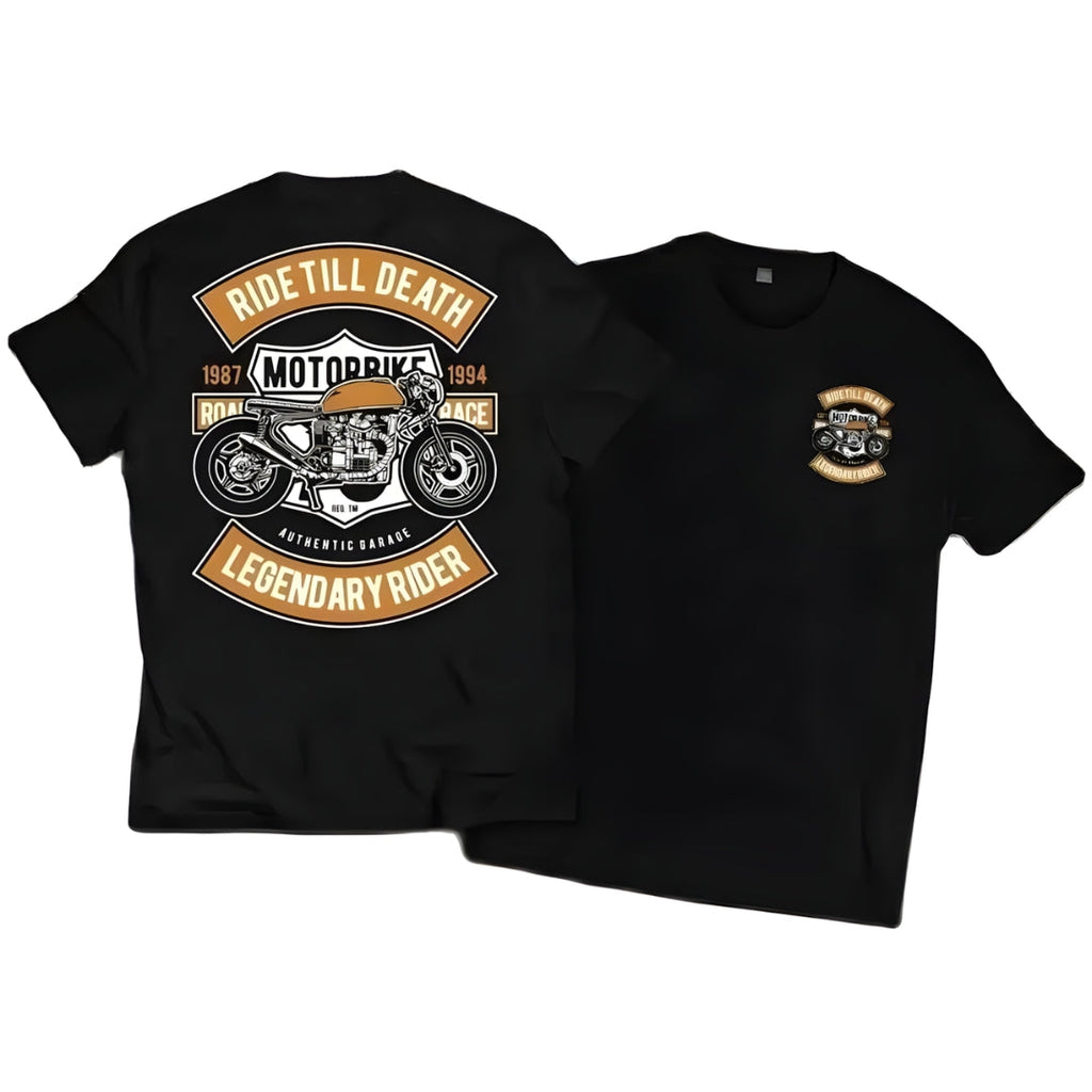 Retro Vintage Graphic Biker Tee