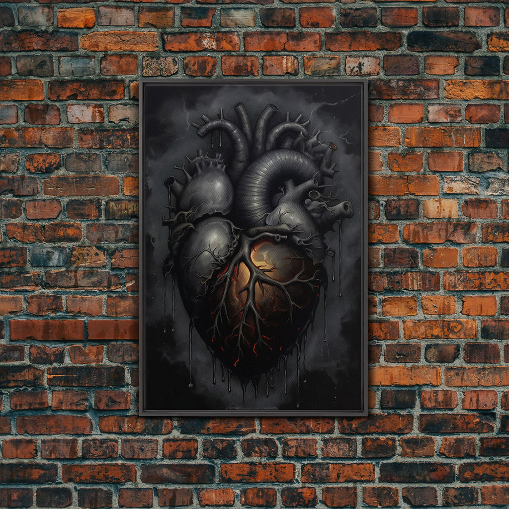 The Dark Heart Canvas Print
