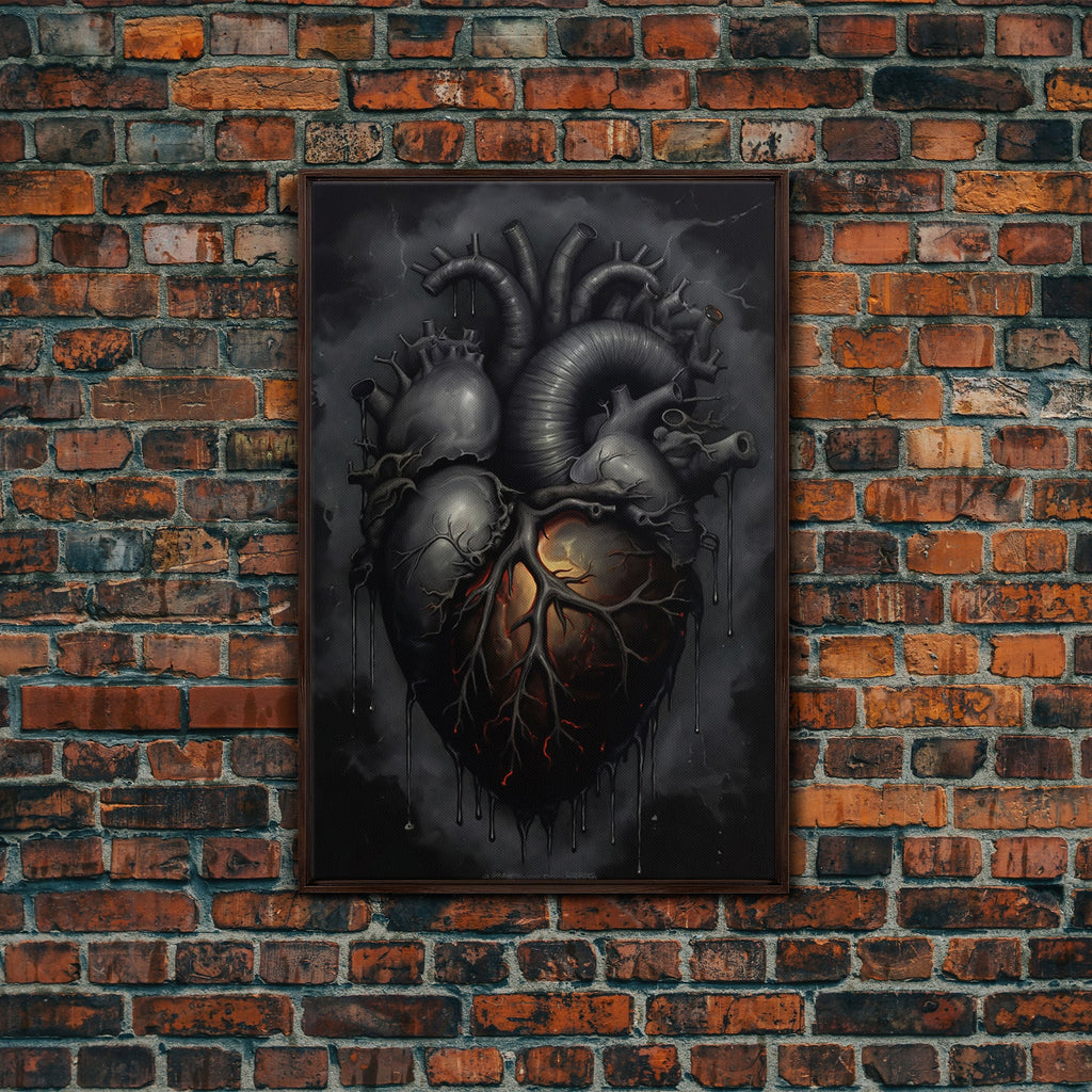 The Dark Heart Canvas Print