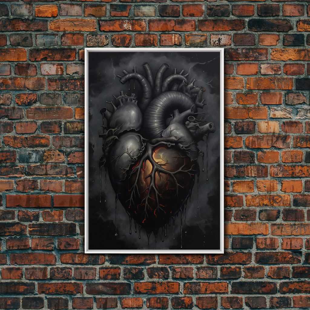 The Dark Heart Canvas Print
