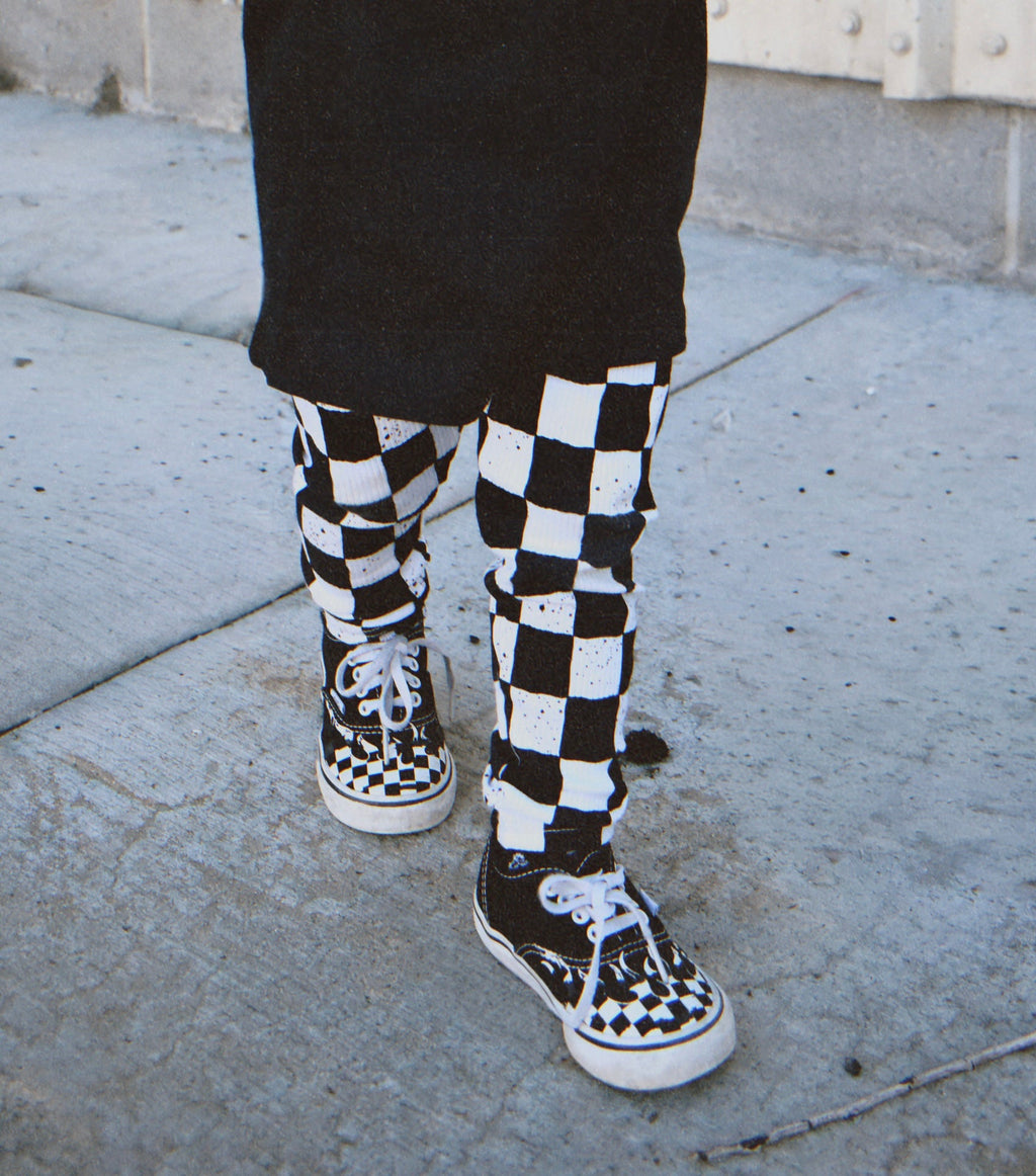 Bamboo Checkered Leggings