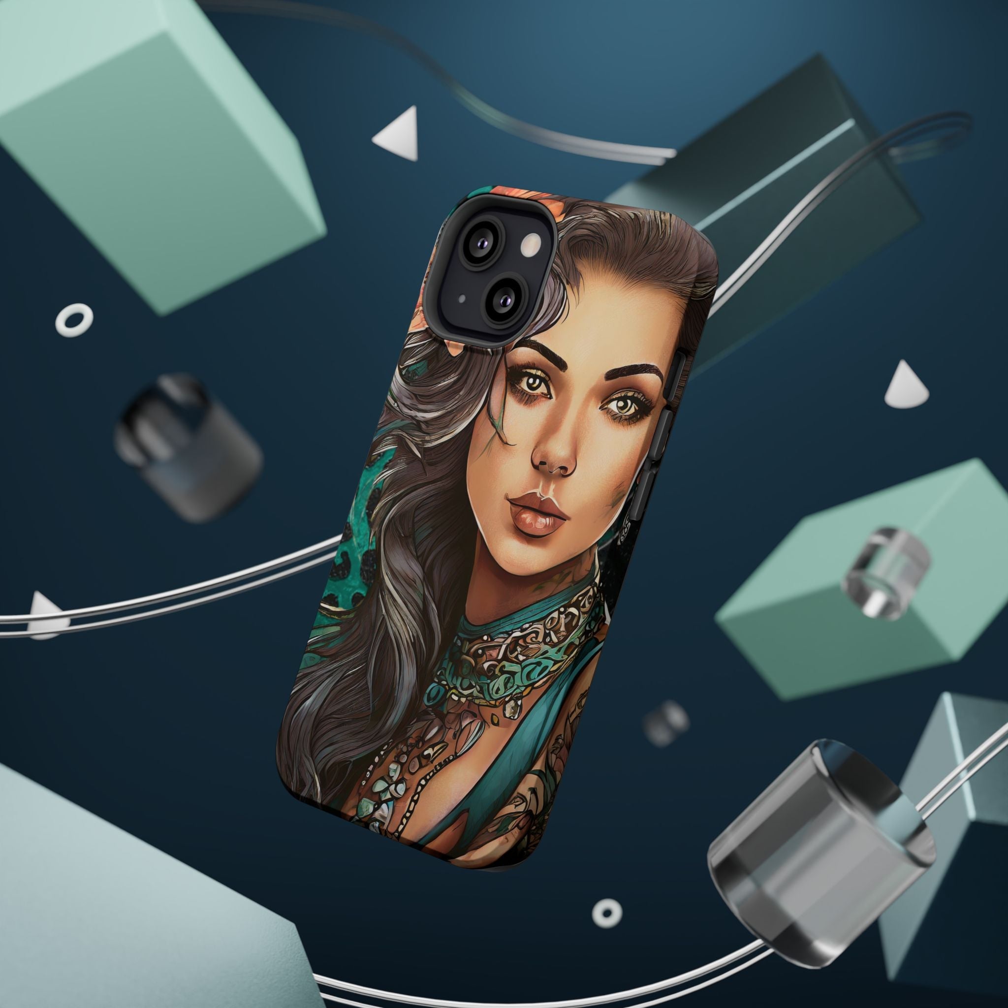 Dark Beauty Magnetic Tough Phone Case