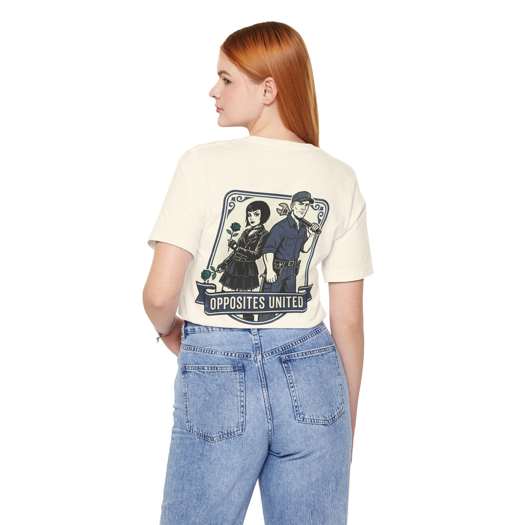 Opposites United Graphic Tee — Blue Collar Wife Life