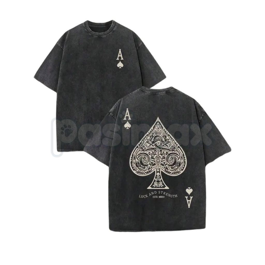 Luck & Strength Ace of Spades Tee