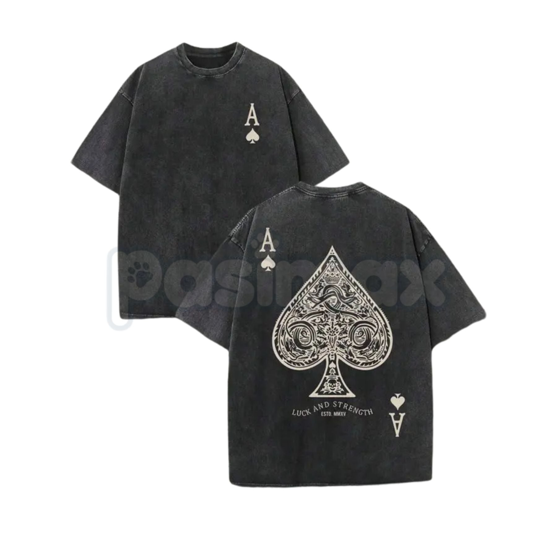 Luck & Strength Ace of Spades Tee