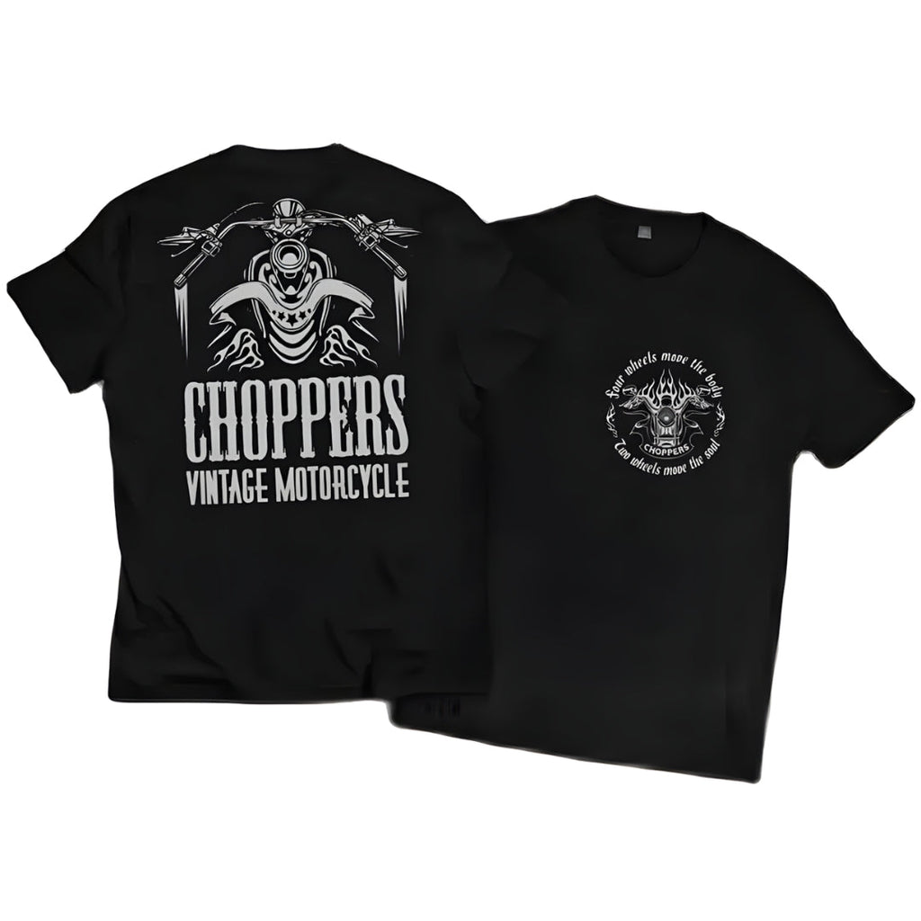 Retro Vintage Graphic Biker Tee