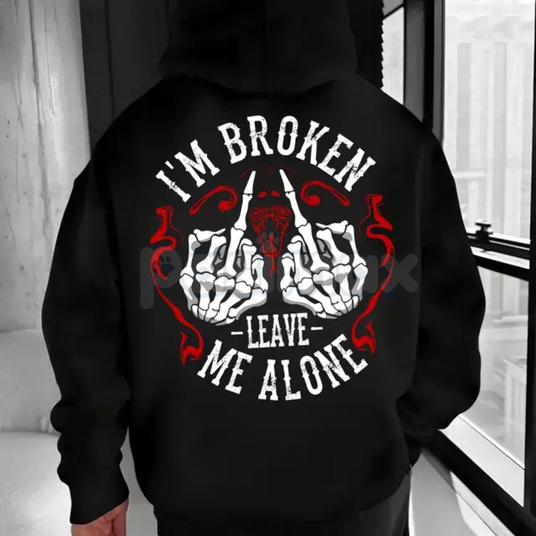 "I'm Broken Leave Me Alone" Hoodie