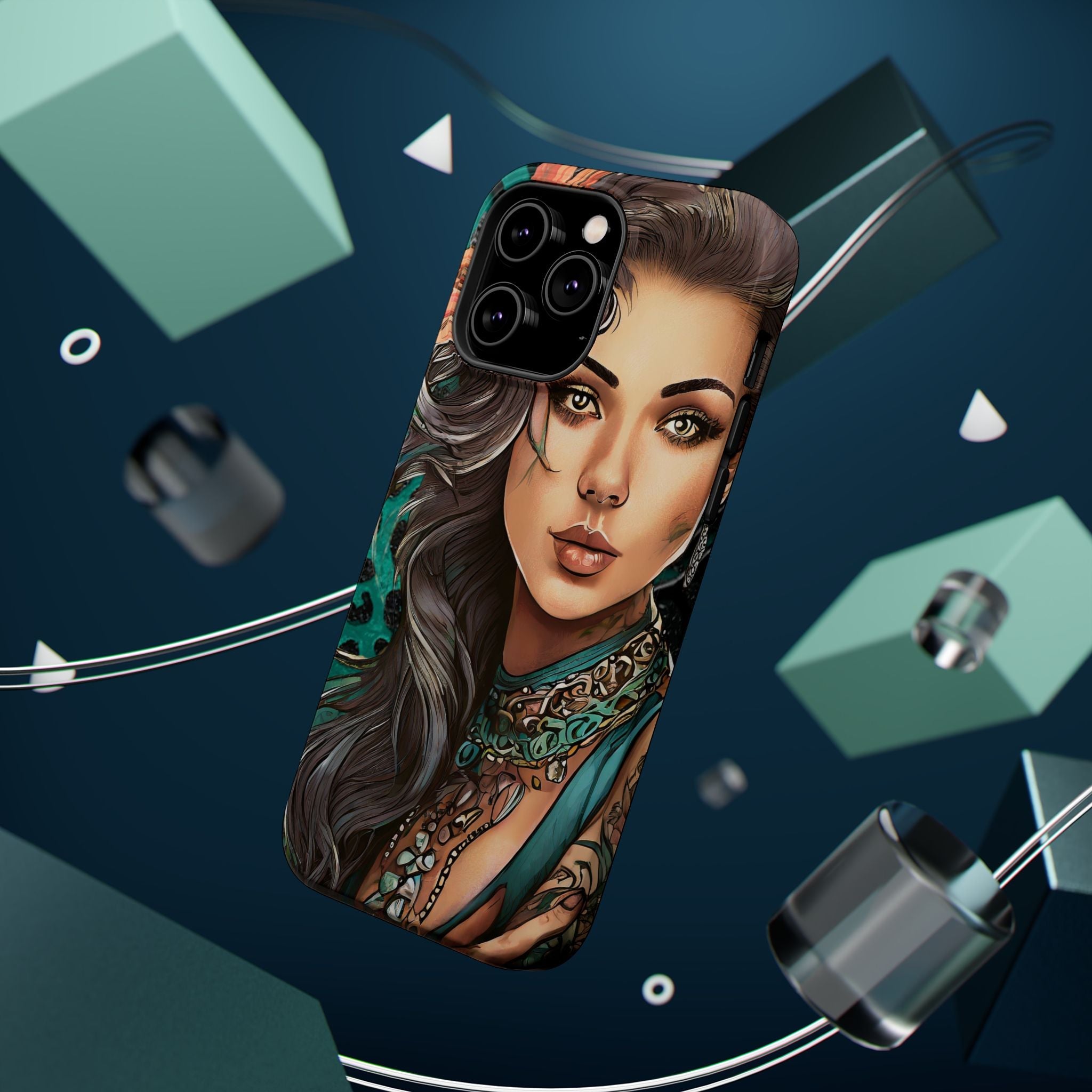 Dark Beauty Magnetic Tough Phone Case
