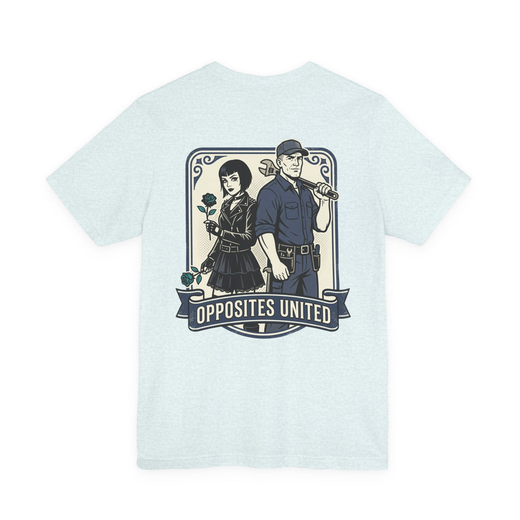 Opposites United Graphic Tee — Blue Collar Wife Life