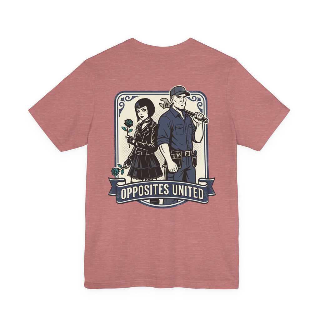 Opposites United Graphic Tee — Blue Collar Wife Life