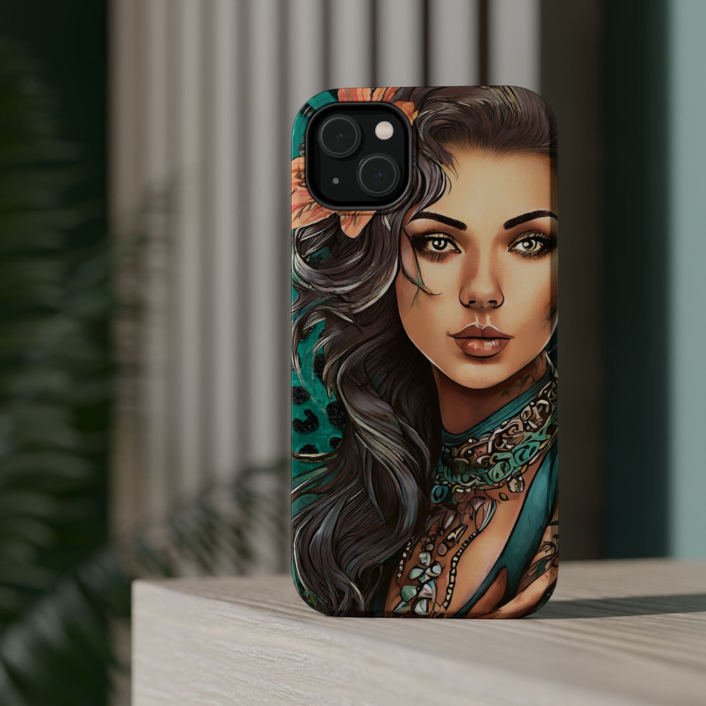 Dark Beauty Magnetic Tough Phone Case