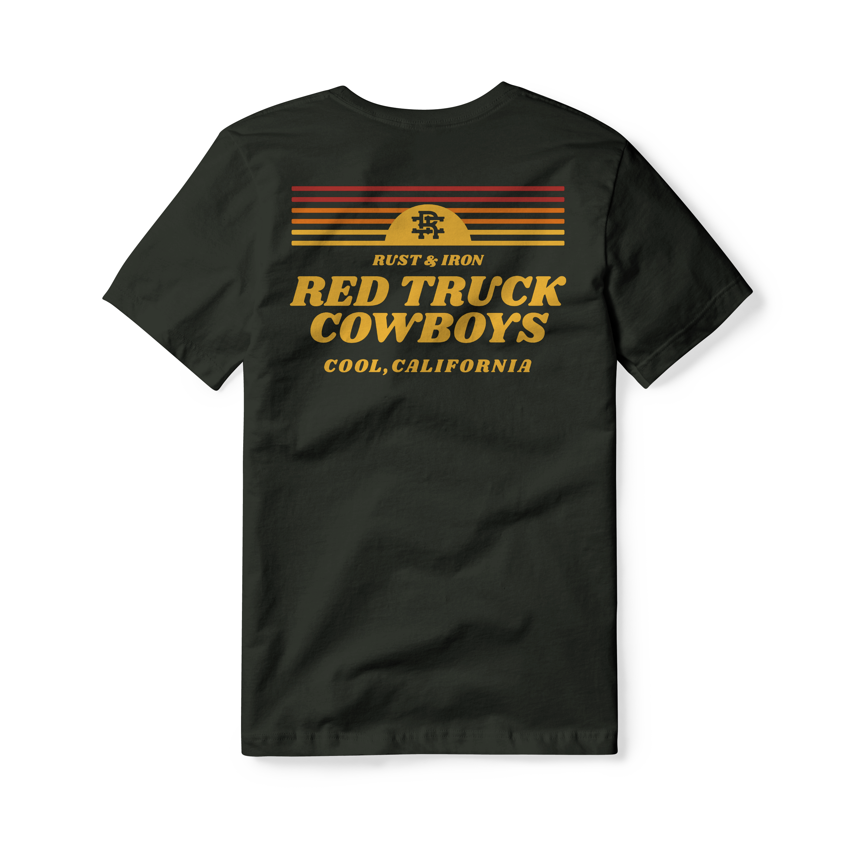 Red Truck Horizon Tee
