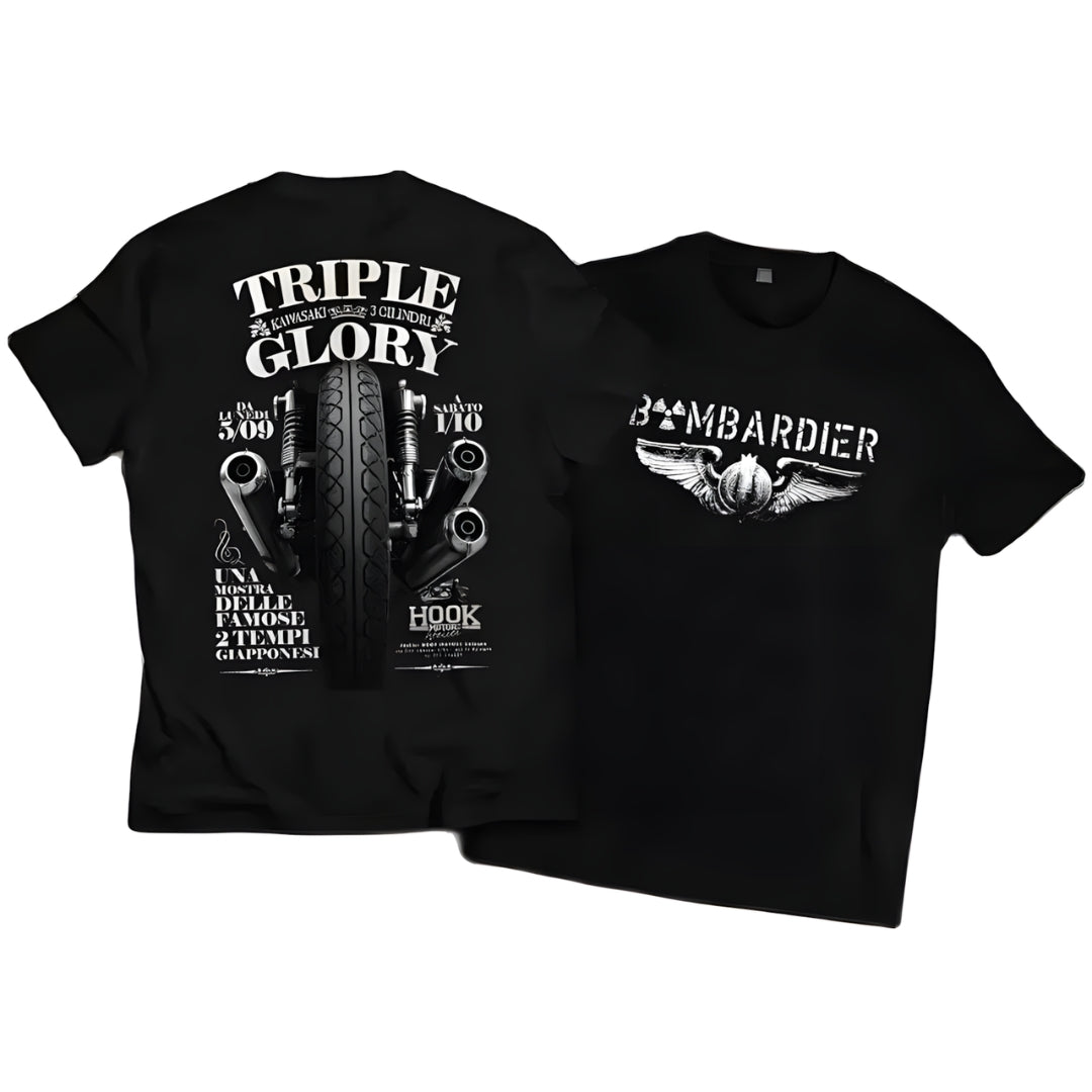 Retro Vintage Graphic Biker Tee