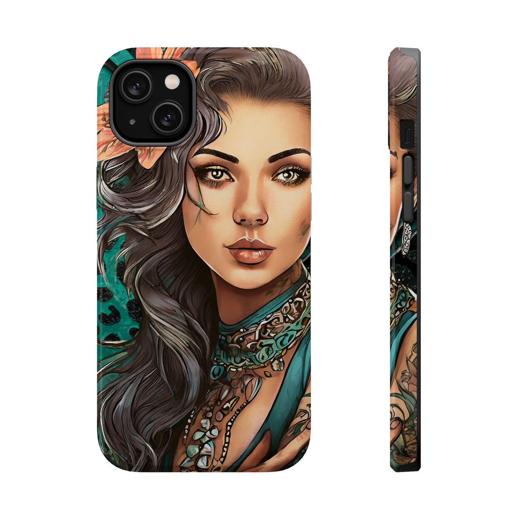Dark Beauty Magnetic Tough Phone Case
