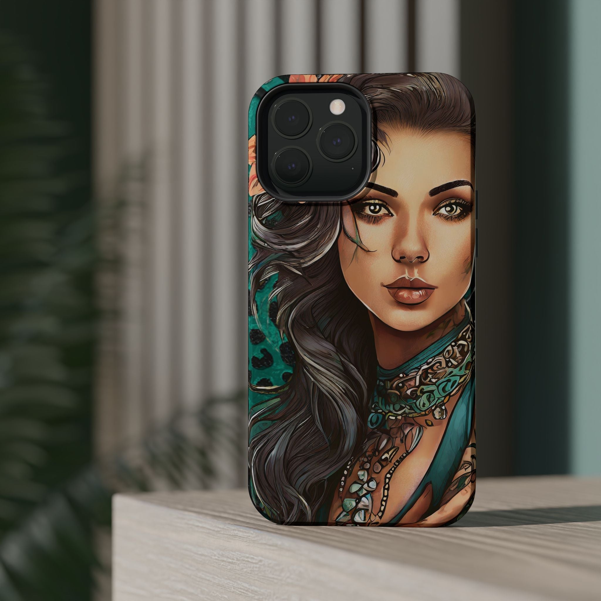Dark Beauty Magnetic Tough Phone Case