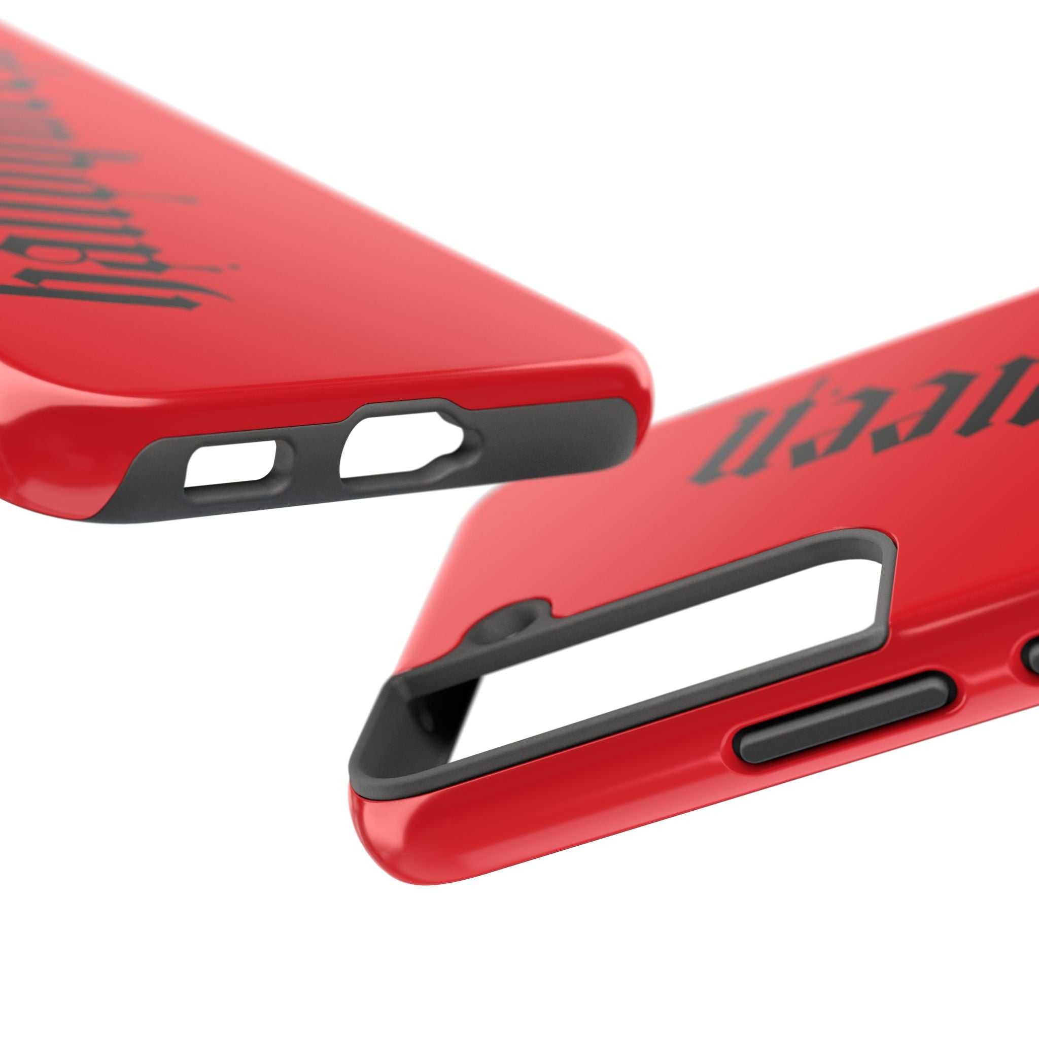 Halloqueen Gothic Red Phone Case — Samsung Galaxy S21–S25
