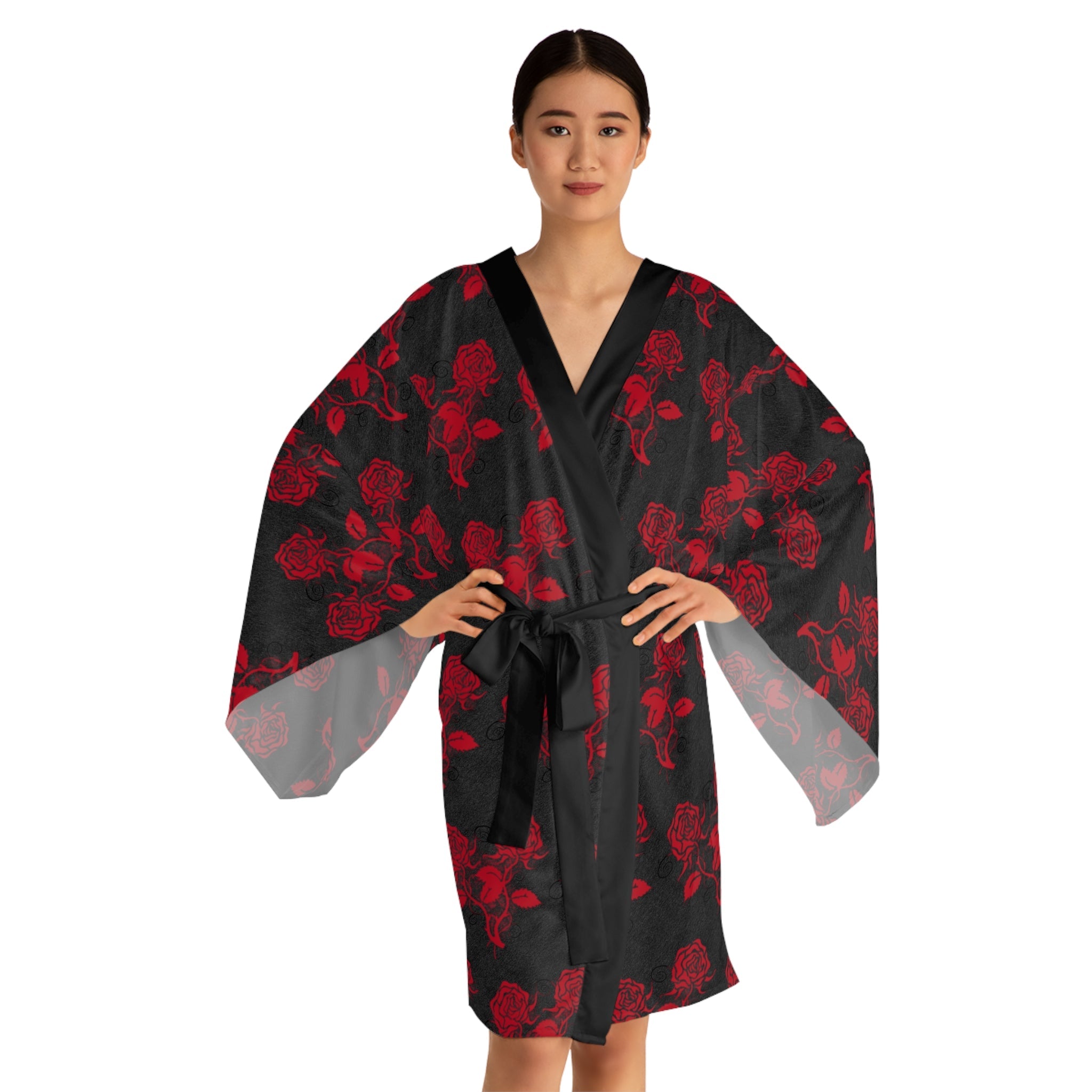 Rockin’ Rose Kimono Robe